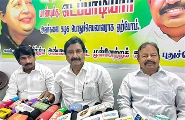 Counterfeit liquor smuggling to Tamil Nadu TASMAC shop from Puducherry.. AIADMK demands investigation by the enforcement department!