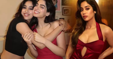 The Hindi remake of Love Today is a hit. Janhvi Kapoor hugs and kisses her sister