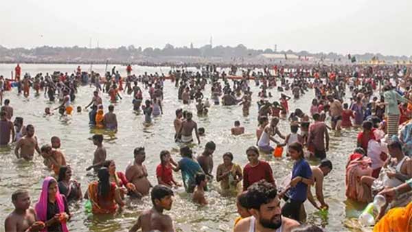 The rivers where the Maha Kumbh is held are not fit for bathing. Pollution Control Board!