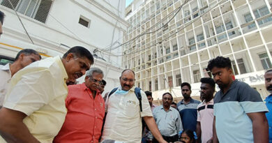 Wall of a government school collapses on 3 students. Education Minister, Speaker visit in person