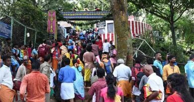 Preparations for Maha Shivratri in full swing Forest department imposes restrictions on devotees in Sathuragiri