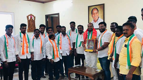 NR Congress appoints youth wing office bearers Chief Minister Rangasamy