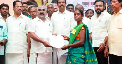 Artist's Dream Home. Gingee Mastan issues orders to 362 beneficiaries