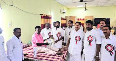 EPS birthday celebration.. The DMK volunteers who donated blood!