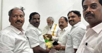MLA with Minister Sekar Babu Meet AP Nandakumar