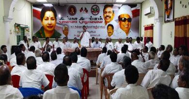 AIADMK resolution condemning the DMK government for failing to prevent illicit liquor and sexual crimes!