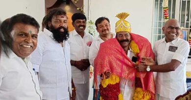 Celebration of the birthday of Kamarajar People's Protection Federation leader!