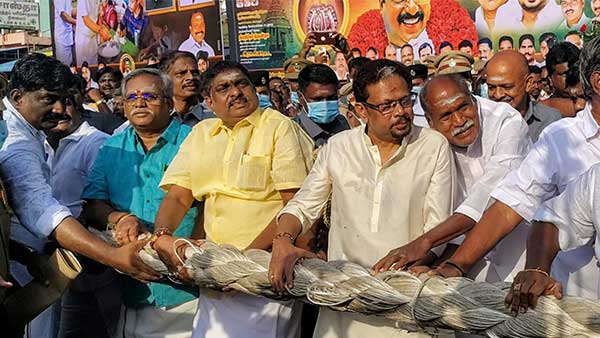 Villiyanur, Thirukkameswarar Temple Chariot Festival.. Deputy Governor, Chief Minister Rangasamy participation!
