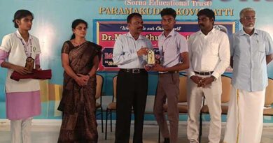 Education should be improved to reach a higher level.. Former IG of police Muthusami's speech!