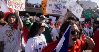 Protest against Trump: Riot-struck Los Angeles... security personnel struggling!