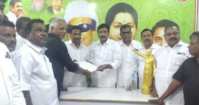 The AIADMK state secretary signed the petition demanding state status!
