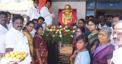 Artist's birthday celebration.. DMK members in Tiruvallur are celebrating!