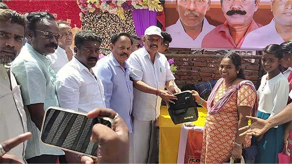 Celebration of Dr. Kalaignar's birthday in the Uppalam constituency with the distribution of welfare schemes!