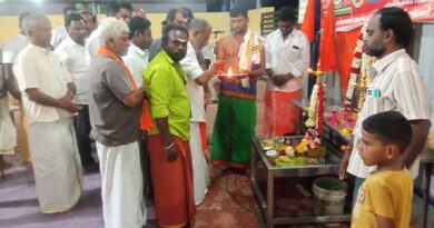 Hindu leaders who performed the Vel pooja worship!
