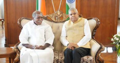 State status is required.. Chief Minister Rangasamy's insistence to the Vice President of the Republic!