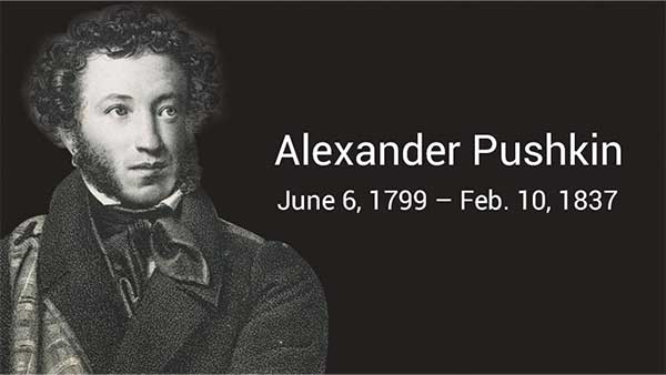 Mr. Alexander Pushkin was born on this day!