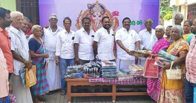 MLA Siva provided free footwear and blankets to the people of Villiyanur constituency!
