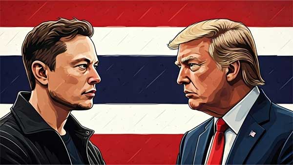 Thank you, he is a bad person.. Elon Musk-Trump clash!