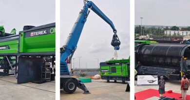 Waste management's recycling technology conference..Showcasing the latest giant machines!