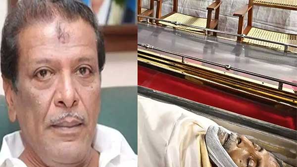M.K. Muthuvan's body cremation.. Political leaders pay their respects!