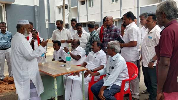 Housing provision for 40 beneficiaries.. MLA Rajendran handed over the keys!
