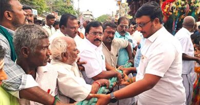 The Aadippur election campaign was inaugurated by the opposition leader!