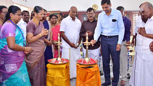 The District Collector inaugurated new buildings at the government school in Kovilpatti!