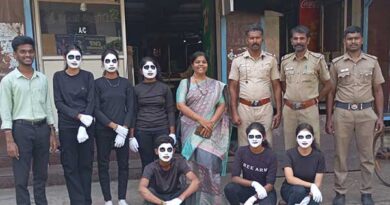 Students who created awareness by acting and demonstrating against the impact of alcohol on society!