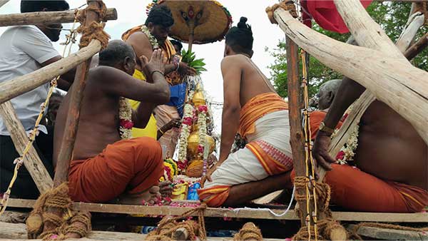 The grand consecration of Ayyanarappan Temple... A multitude of devotees seeking divine vision!
