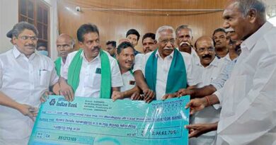 The production subsidy amount for farmers was provided by Chief Minister Rangasamy!