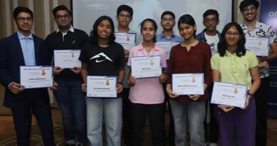 The school hosted a celebration for the students who received scholarships!