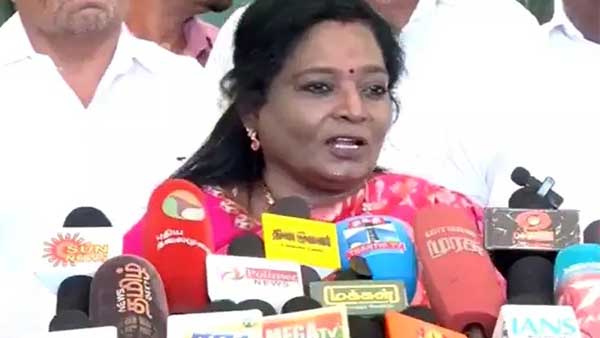 Kidney trafficking is taking place in Tamil Nadu - Tamilisai Soundararajan accuses DMK!
