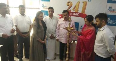 The new Apollo dental hospital... was inaugurated by MP Tamizhaachchi Thangapandiyan!