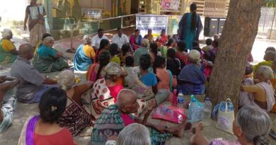 Special village council meeting in 18 gram panchayats.. A large number of 100-day work scheme employees participated!