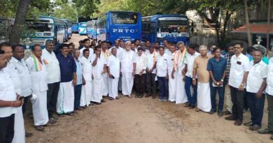 Congress party supports the strike protest!
