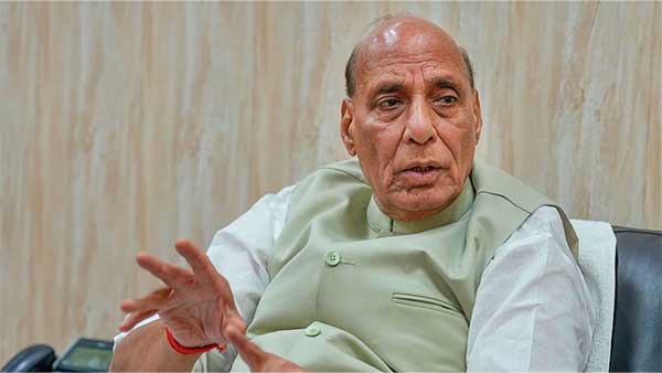 India does not consider any country as an enemy: Rajnath Singh!