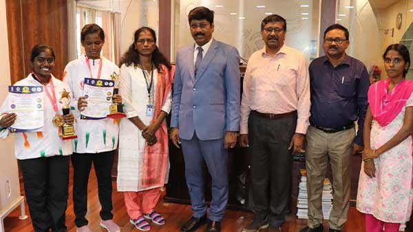 International Yoga Championship... Tamil Nadu student wins gold medal!