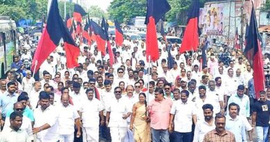 Brother's 117th birthday celebration.. DMK members pay tribute under the leadership of the opposition party leader!