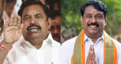 What was discussed with Edappadi Palaniswami during the one-hour consultation?