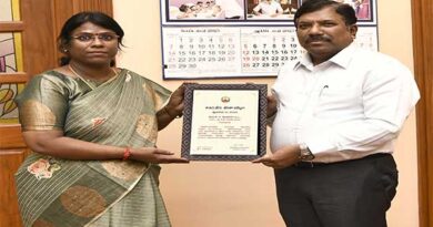 The Good Governance Award was presented to District Collector Azhagumeena!