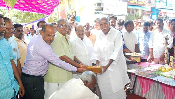 New road costing Rs. 20 crore.. Chief Minister R. Rangasamy inaugurated it!