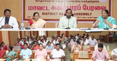 The Deputy Commissioner Aditya Senthilkumar emphasized the need to meet the medical needs of the public!