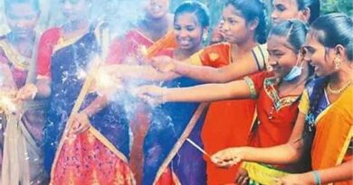 Diwali festival celebrations are happening all over the country.. People are excited, wearing new clothes!