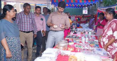 District-level mandatory exhibition... inaugurated by District Collector Prathap!