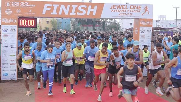 Awareness marathon on drugs.. Thousands participate!