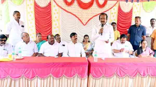 சு.முத்துசாமி விளையாட்டரங்கம் பணிதுவக்கம்