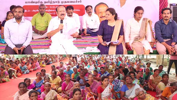 The village assembly meeting should serve as a platform for exchanging ideas.. Minister Panneerselvam's speech!