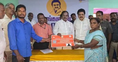 With you in Stalin's camp... Deputy Speaker Pichandi provided welfare scheme assistance!