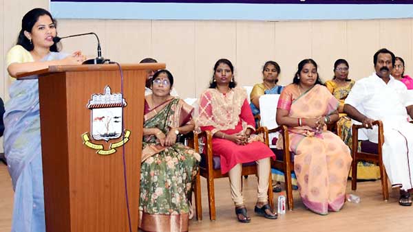 Training for teachers regarding the competitive exam... started by Mayor Priya!