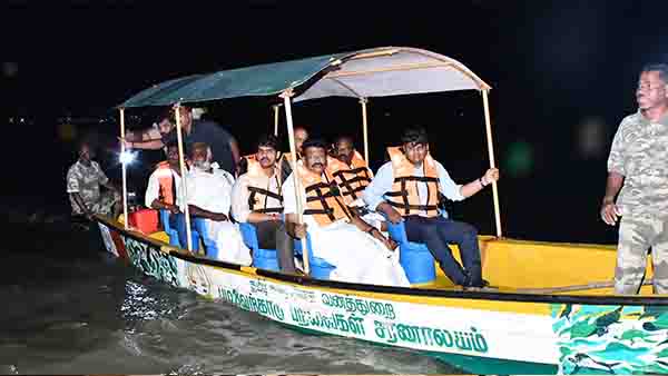 வடகிழக்கு பருவமழை முன்னெச்சரிக்கை நாசர் ஆய்வு